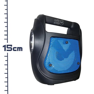 اسپیکر بلوتوثی شارژی GTS-1533 بلندگو قابل حمل دارای چراغ قوه