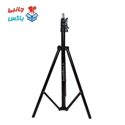 سه پایه رینگ لایت و دوربین و تراز لیزری سه پایه دومتری فلزی