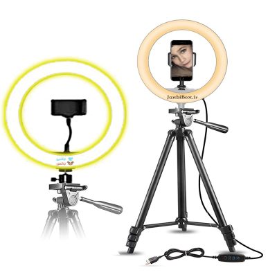 رینگ لایت 10 اینچی مدل 260 به همراه سه پایه Tripod 3120A
