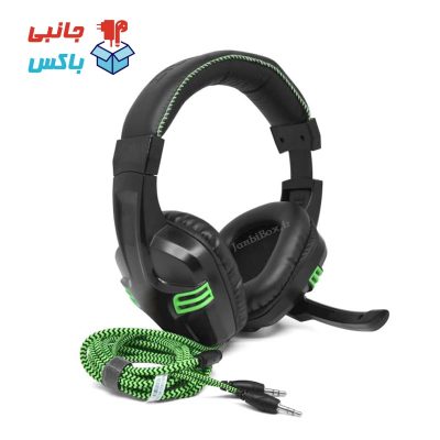 هدست گیمینگ تسکو TH 5127 هدفون مخصوص بازی دو فیش میکروفون دار