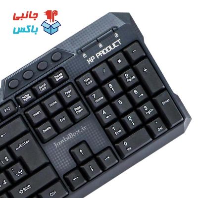 کیبورد باسیم مولتی مدیا XP-8900G صفحه کلید سیمی مخصوص بازی برند اکس پی پروداکت