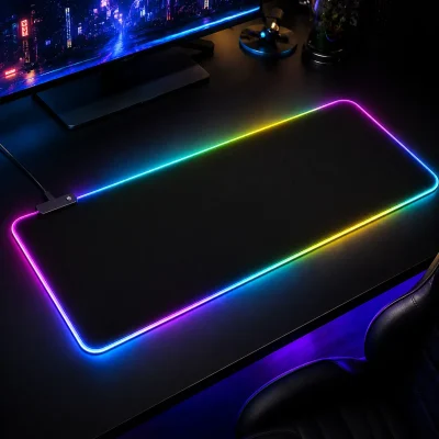 ماوس پد گیمینگ با نورپردازی آرجی بی مدل RGB-01