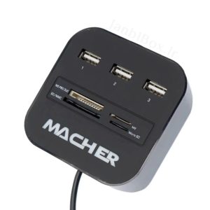 هاب ۳ پورت مچر مدل MR-139 هاب و رم ریدر