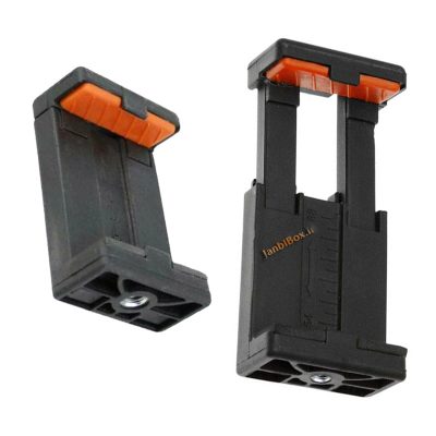 گیره نگهدارنده موبایل مخصوص سه پایه و مونوپاد هولدر گوشی کد2 ( محل اتصال فلزی )