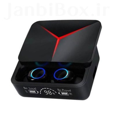 ایرپاد و هندزفری بلوتوثی مدل M90 PRO هدفون بی سیم و پاوربانک دار