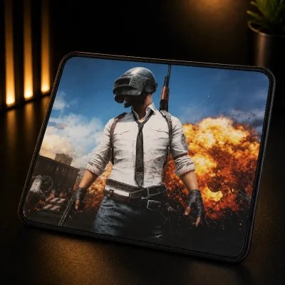 پد موس طرح پابجی بتل رویال کد3 مدل MACHER MR-36 | ماوس پد گیمینگ دوردوخت PUBG