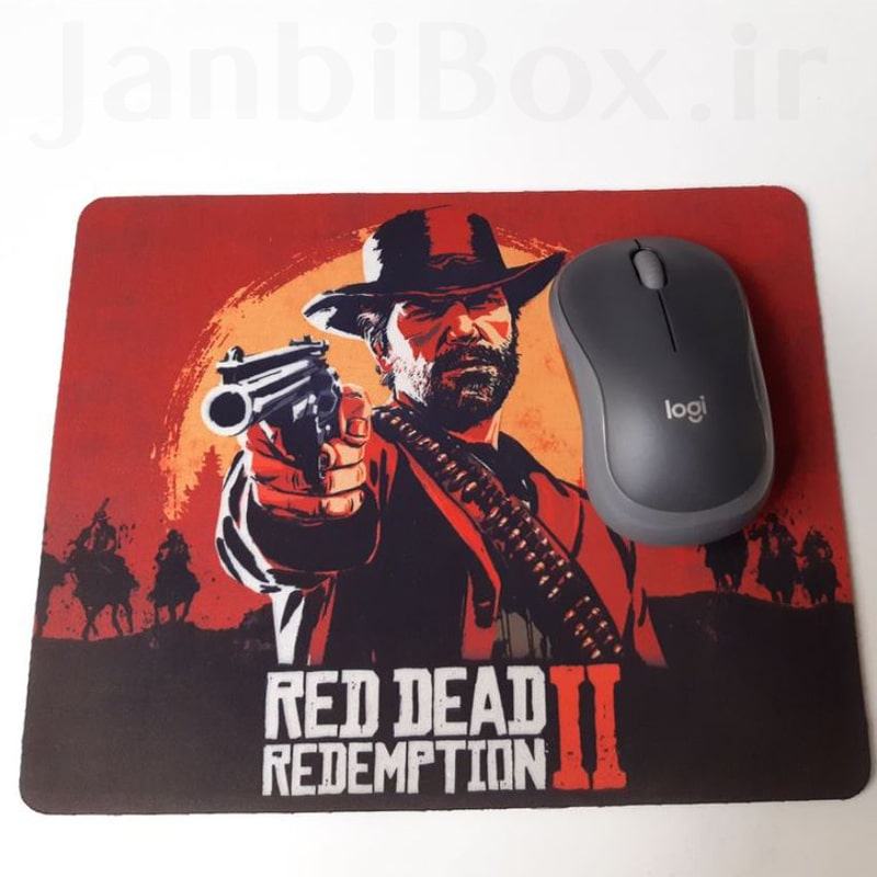 پد موس طرح رد دد Red Dead ماوس پد طرح دار - تصویر 2