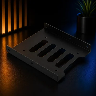 براکت هارد اینترنال SSD مدل 2.5 به 3.5 اینچ پلاستیکی | نگهدارنده مقاوم و سبک