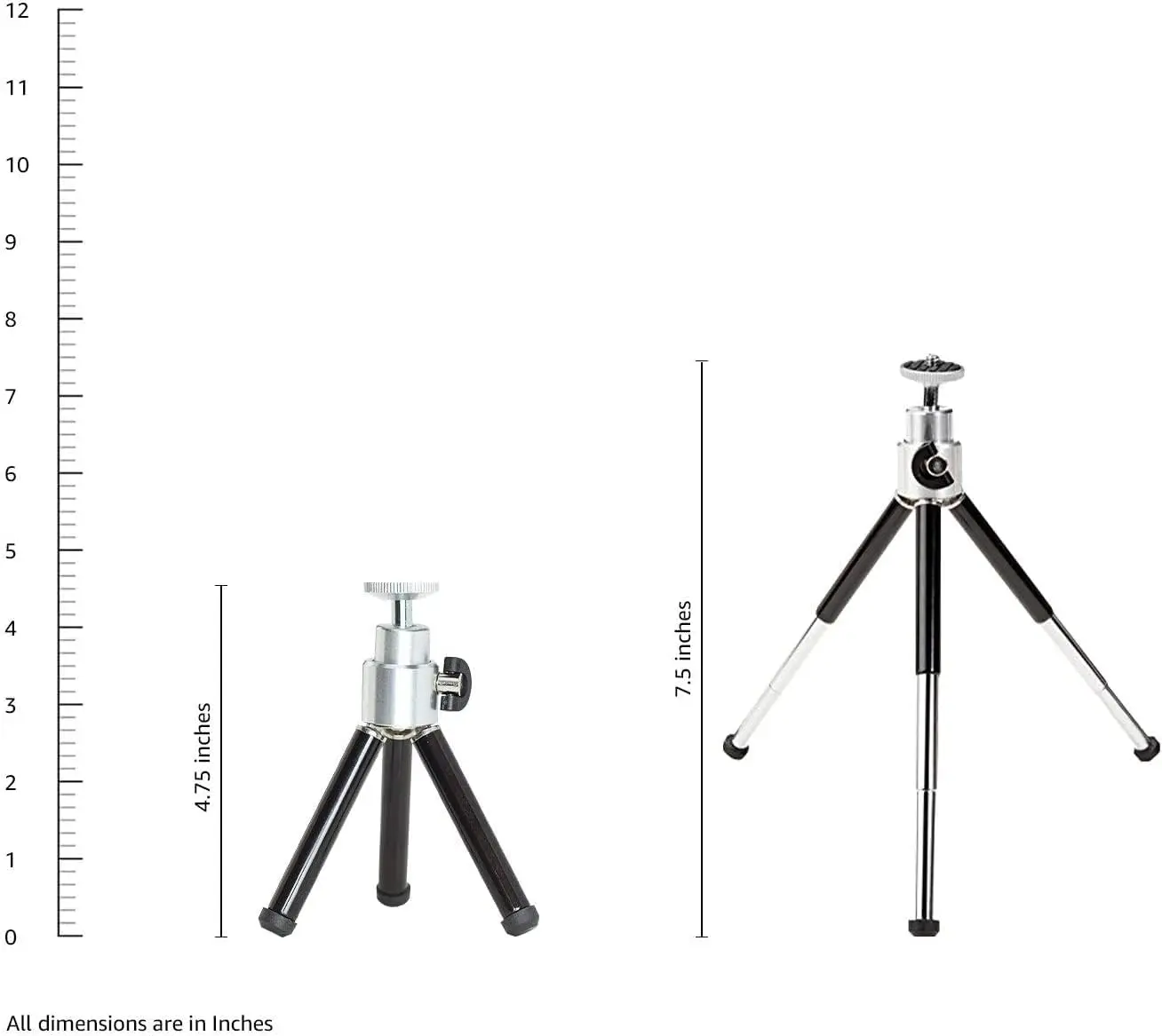 پایه نگهدارنده موبایل ویفنگ مدل WT-0352 | سه پایه رومیزی آلومینیومی