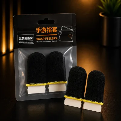 آستین کنترل کننده انگشت گیمینگ Pad4 پک 10 عددی | Finger Sleeve ضد تعریق موبایل