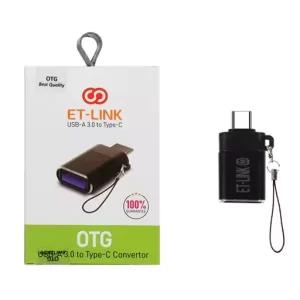تبدیل ET-LINK USB3.0 OTG Type-C مبدل اوتیجی تایپ سی رابط فلش به گوشی