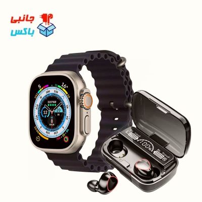 ساعت هوشمند T1000 ULTRA همراه هندزفری بلوتوثی Newest M10